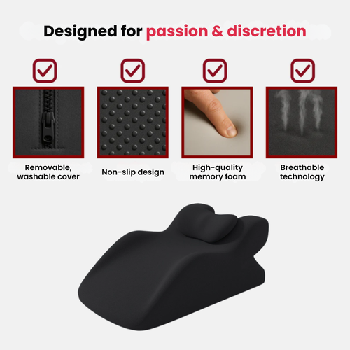 כרית אינטימית ארגונומית למיקום מושלם 